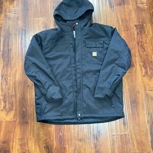 Carhartt Black Raincoat